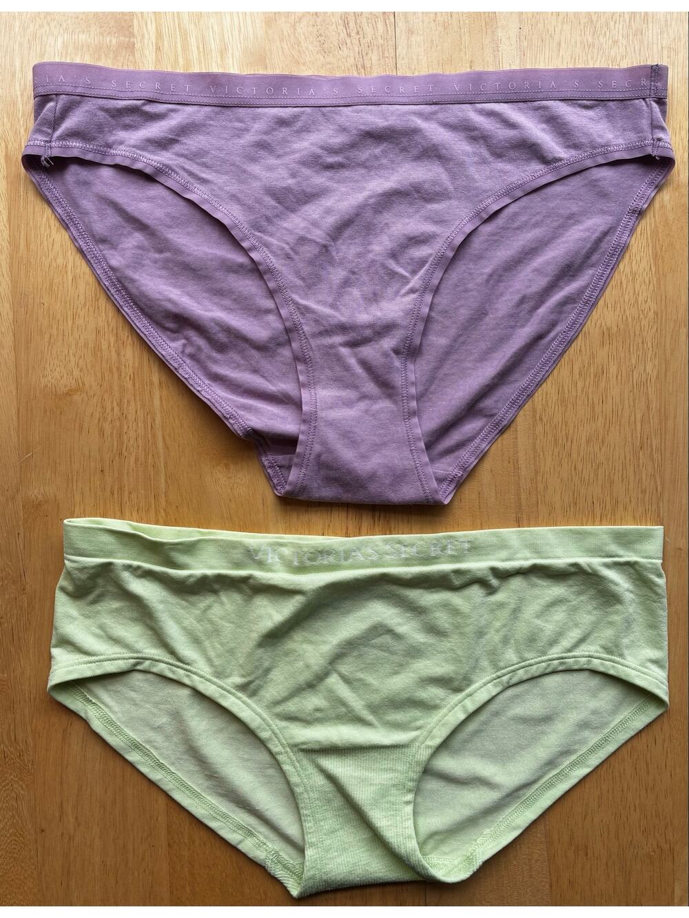 Victoria's Secret Panties Medium NWOT Purple and Green